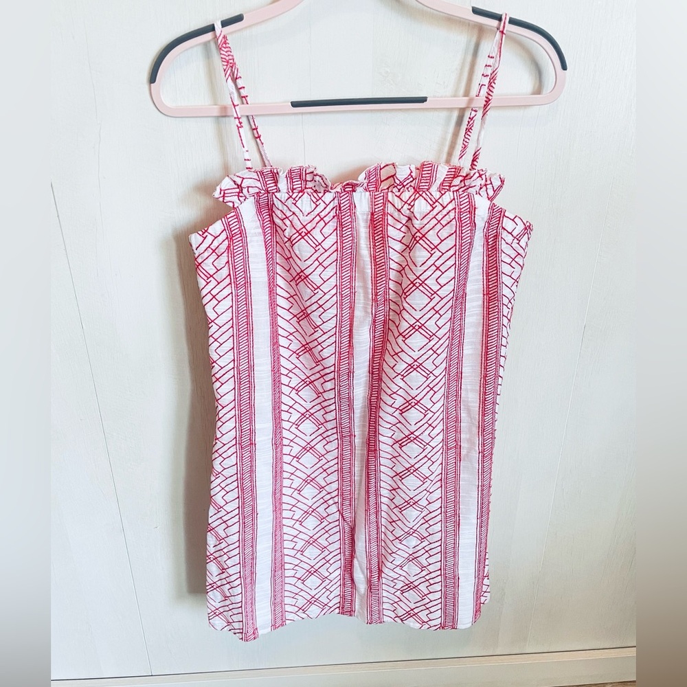 Dolce Vita mini red and white sundress